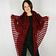 Cherry crocheted shawl. Shawls. Lily Kryuchkova (kruchokk). Online shopping on My Livemaster.  Фото №2
