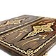 Backgammon carved Art. .100 ' Lotus'. Backgammon and checkers. Gor 'Derevyannaya lavka'. Online shopping on My Livemaster.  Фото №2