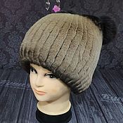 Аксессуары handmade. Livemaster - original item Fur hat (Premium). Handmade.