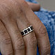  Серебряное кольцо с эмалью, Кольца, Москва,  Фото №1