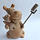 Smile! Figurines of dogs . Ceramics. The year of the DOG. Figurines. smile in clay. My Livemaster. Фото №4