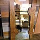 The mirror in the loft of the slab of elm. Mirror. Mitkin_workshop. My Livemaster. Фото №4