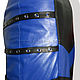 Order Pencil skirt leather black and blue with straps. Lollypie - Modiste Cat. Livemaster. . Skirts Фото №3