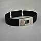 Order Bracelet with initials leather to order. kot-bayun. Livemaster. . Braided bracelet Фото №3