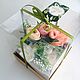 Bouquet of roses in an aquarium box. Soap. Solar Soap. Ярмарка Мастеров.  Фото №5