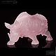 Sentinel Rhino rose quartz gift to the Manager-a symbol of confidence. Figurines. Miner premium - Ltd Moscow (mineralpremium). Online shopping on My Livemaster.  Фото №2
