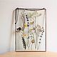 the herbarium in the glass. Herbarium of flowers and herbs in a frame. Lavender. Suspension. Glass Flowers. My Livemaster. Фото №6
