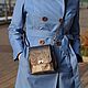  Handbag women's leather blue Alyona S76p-661. Crossbody bag. Natalia Kalinovskaya. Online shopping on My Livemaster.  Фото №2