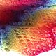 Rainbow shawl. Shawls. pink elephant (leonidasss). Online shopping on My Livemaster.  Фото №2
