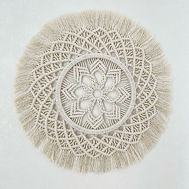 Картины и панно ручной работы. Ярмарка Мастеров - ручная работа Панно макраме. Handmade.