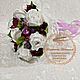Bouquet stand-in bride 'Wedding Marsala'. Wedding bouquets. marrybuket. Online shopping on My Livemaster.  Фото №2