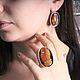 Jewelry set amber silver 925 ALS0029. Jewelry Sets. Sunny Silver. Online shopping on My Livemaster.  Фото №2