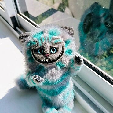 Куклы и игрушки ручной работы. Ярмарка Мастеров - ручная работа Чеширский кот. Handmade.