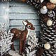 Bambi Christmas Wreath 48 cm. Wreaths. Zuli. My Livemaster. Фото №6