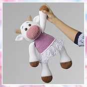 Куклы и игрушки handmade. Livemaster - original item cow. Handmade.