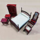 Copy of Copy of Bedroom Set 3 Pcs. Scale 1:12. Doll furniture. pavapro. Online shopping on My Livemaster.  Фото №2