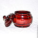 Wooden cup-barrel with lid made of cedar. K23. Jars. ART OF SIBERIA. My Livemaster. Фото №6