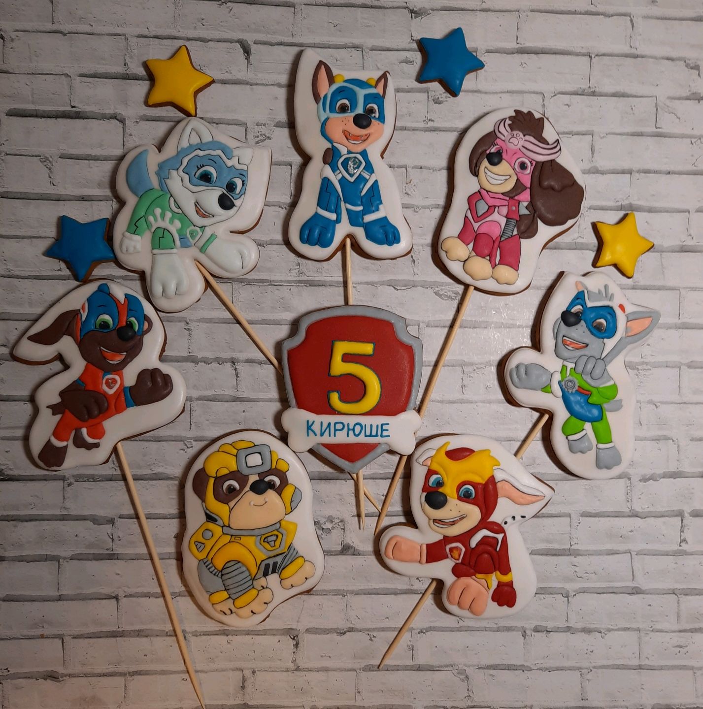 Пряники-топперы "Щенячий патруль-супер герои" в интернет-магазине ...