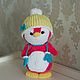 Вязаная игрушка - пингвин-девочка Пепе. Мягкие игрушки. Katy Toys - игрушки ручной работы. Ярмарка Мастеров.  Фото №4