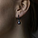Earrings 'Night Flowers III' Silver, pearl. Earrings. stepan-klimov. Online shopping on My Livemaster.  Фото №2