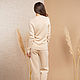 Beige tracksuit for women. Tracksuits. SHAPAR - knitting clothes. My Livemaster. Фото №6