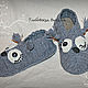 Slippers' Owlets-crafty'. Slippers. Shop Natalia Glebovskaya. Online shopping on My Livemaster.  Фото №2