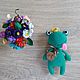 The Frog Princess. Stuffed Toys. knitteds-toys. Online shopping on My Livemaster.  Фото №2