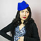 Cap hat 'Royal blue'. Hats1. Novozhilova Hats. My Livemaster. Фото №4