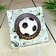 Gift soap in the dome Soccer ball. Soap. Soap-making workshop. Online shopping on My Livemaster.  Фото №2