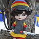 Set of clothes for Blythe doll (Blythe). Dress, hat, leg warmers. Clothes for dolls. DominikaSamara. My Livemaster. Фото №6
