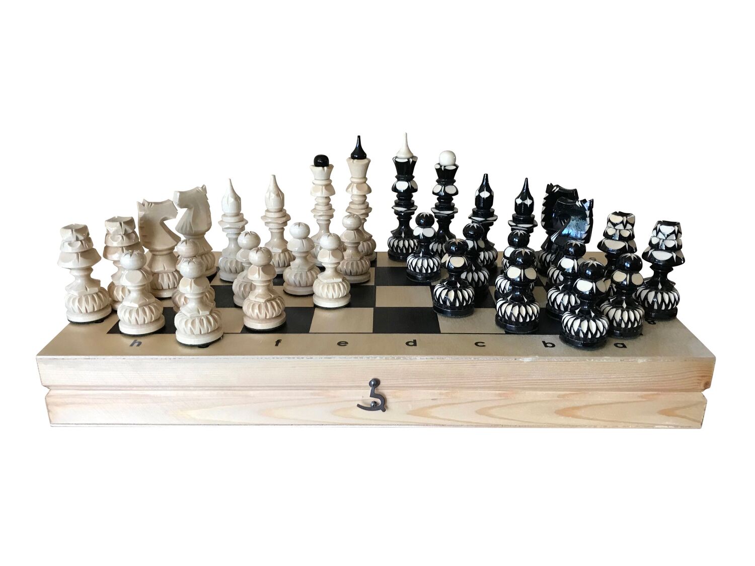 Шахматы резные деревянные в е Ярмарка Мастеров по цене .