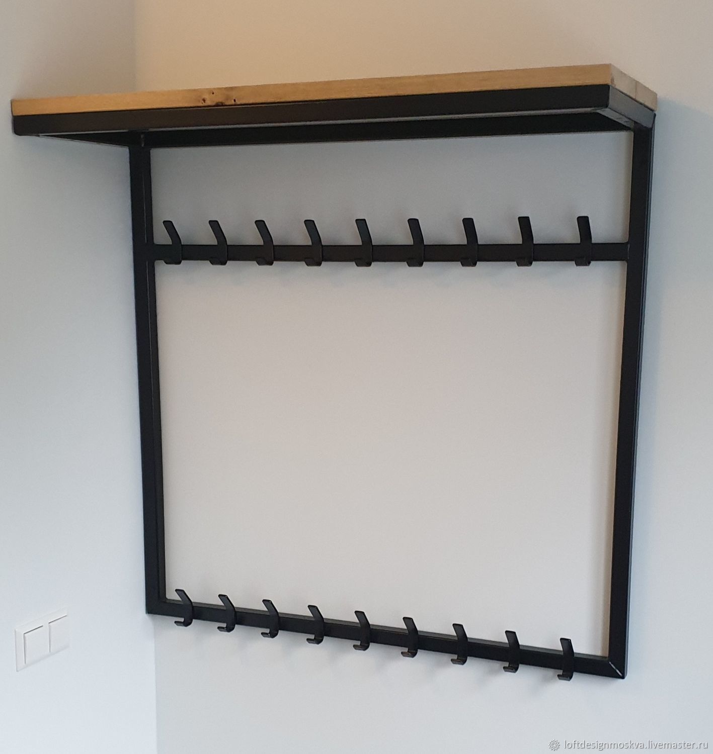 Вешалка настенная ВН-3 в интернет-магазине Ярмарка Мастеров по цене ...