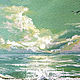 Painting Sea coast Seascape acrylic on watercolor paper. Pictures. vjkm333333. Online shopping on My Livemaster.  Фото №2