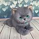 Котёнок Шалунишка. Игрушка, Мягкие игрушки, Москва,  Фото №1