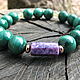 Bracelet with malachite, citrine, charoite 'earth Enchantment'. Bead bracelet. Beautiful gifts for the good people (Alura-lights). Online shopping on My Livemaster.  Фото №2