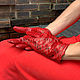 Women's Python leather Gloves. Gloves. exotiqpython. Online shopping on My Livemaster.  Фото №2
