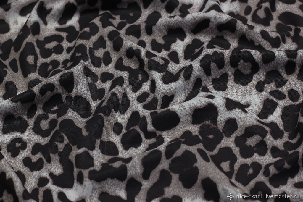 Платье ткань леопард