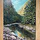 Order Oil painting 'Canyon of the river.Montenegro'. Fine Art for Joy. Livemaster. . Pictures Фото №3