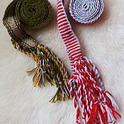Аксессуары handmade. Livemaster - original item Belt woven .. Handmade.