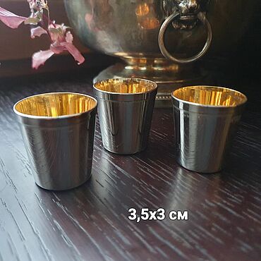 Винтаж ручной работы. Ярмарка Мастеров - ручная работа Винтаж: Рюмки стопки. Handmade.