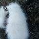 Order White mittens made of rabbit down 'Belyashki'. handmade from the wool of goats. Livemaster. . Mittens Фото №3