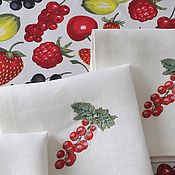 Для дома и интерьера handmade. Livemaster - original item TABLECLOTHS: Set for the kitchen with embroidery 