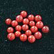 Coral Red Natural Beads Ball 10 and 8,5-9 mm. Beads1. yakitoriya. My Livemaster. Фото №4