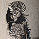 Metal wall decor 'Girl in leaves'. Panels. arnometaldecor. Online shopping on My Livemaster.  Фото №2