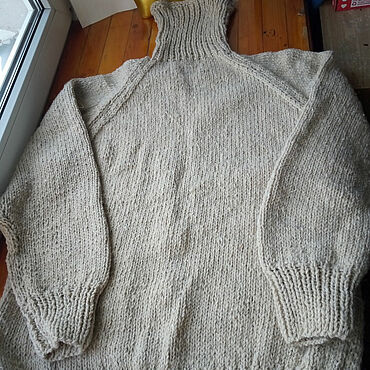 Одежда ручной работы. Ярмарка Мастеров - ручная работа Свитер шерсть. Handmade.