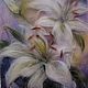 PDF-lesson on wool painting ' White lilies'. Courses and workshops. Marina Askerova (MariMarisha). Online shopping on My Livemaster.  Фото №2