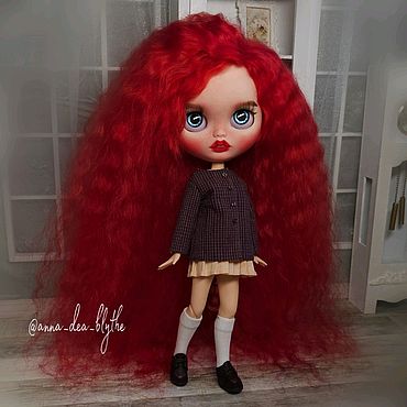 Куклы и игрушки ручной работы. Ярмарка Мастеров - ручная работа Кукла Блайз ( blythe ) "Мирра". Handmade.