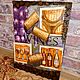 Soporte de pared paneles de vino de la Uva. Pictures. --sweethome-- (--sweethome--). Ярмарка Мастеров.  Фото №4