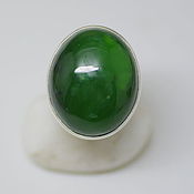 Украшения handmade. Livemaster - original item Ring with jade 