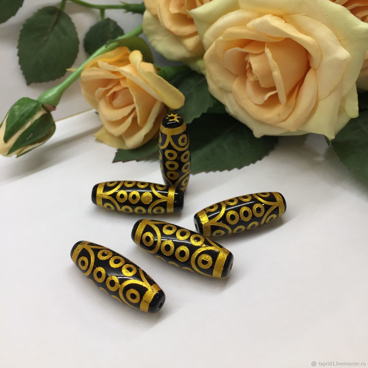 Бусина Дзи – 21 глаз 30 х 10 - Арт.136 в интернет-магазине на Ярмарке ...